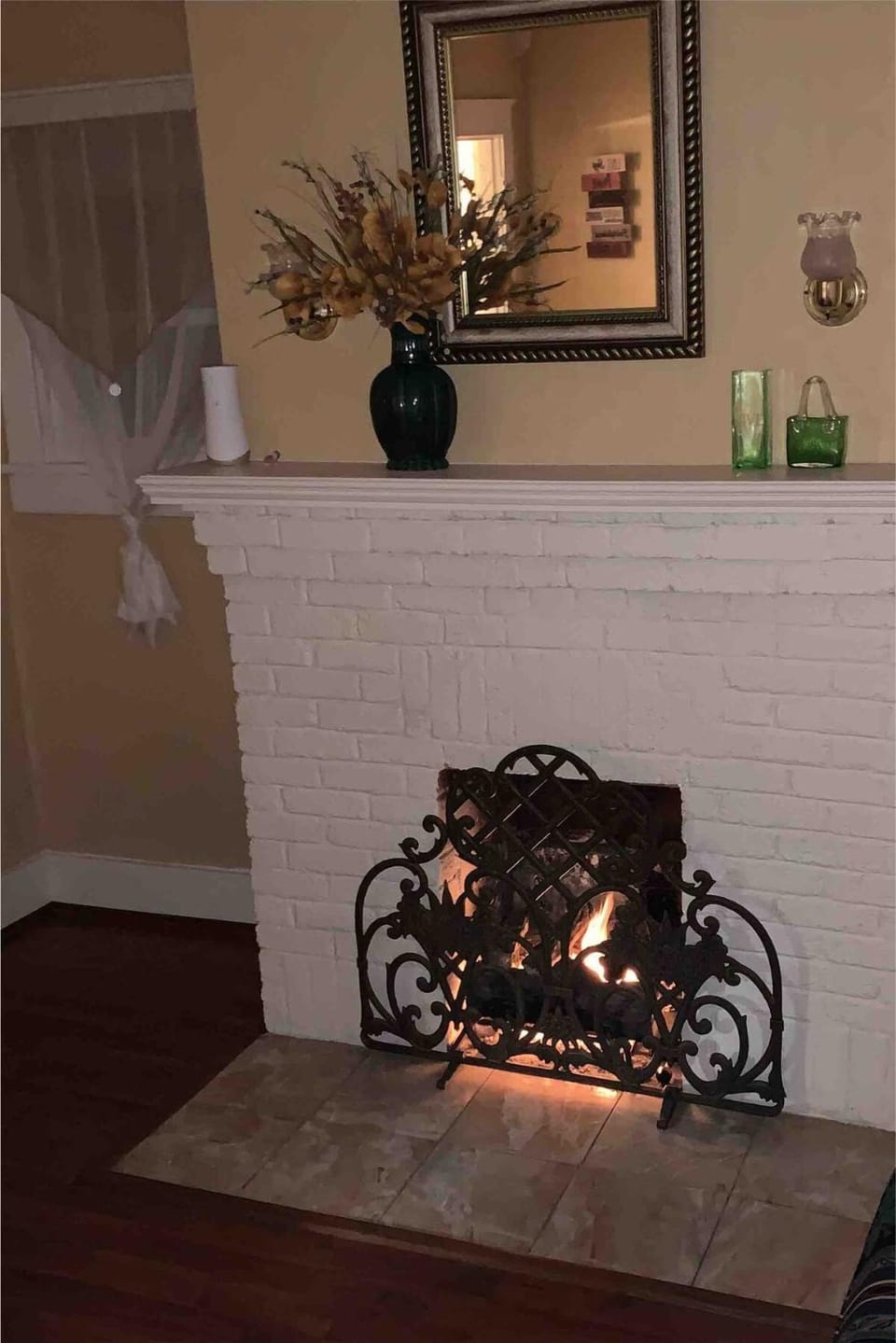 fireplace
