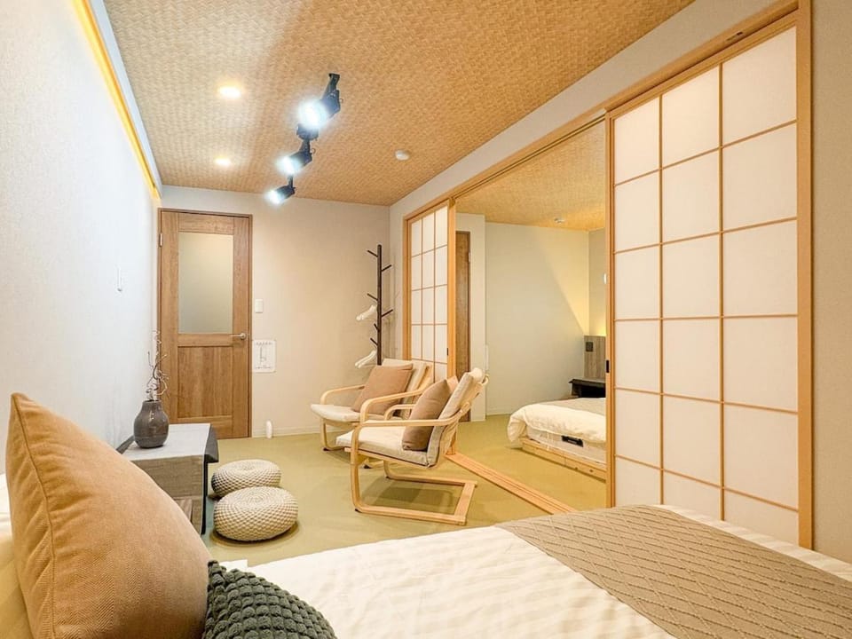 Compass101 1 minute from subway city center Freewifi Apartment in Osaka