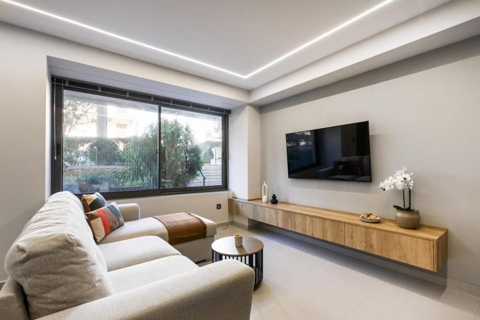 TV and multimedia, View (from property/room), Seating area, air conditioner