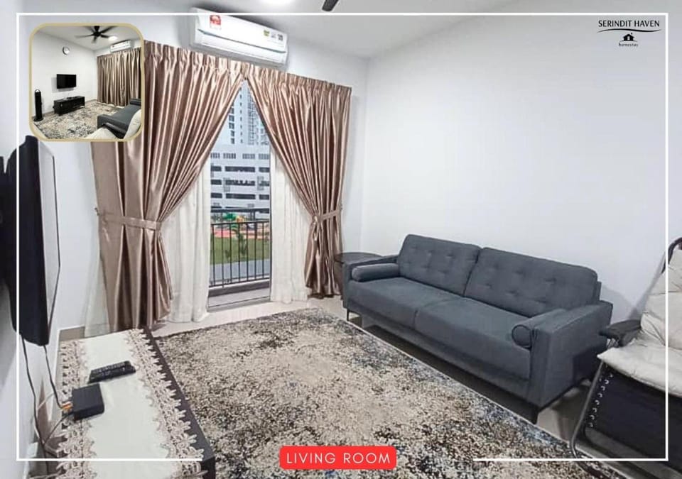 TV and multimedia, Balcony/Terrace, Living room, air conditioner