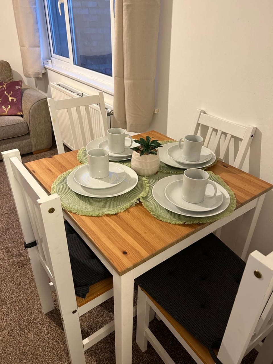 Dining area, Dinner