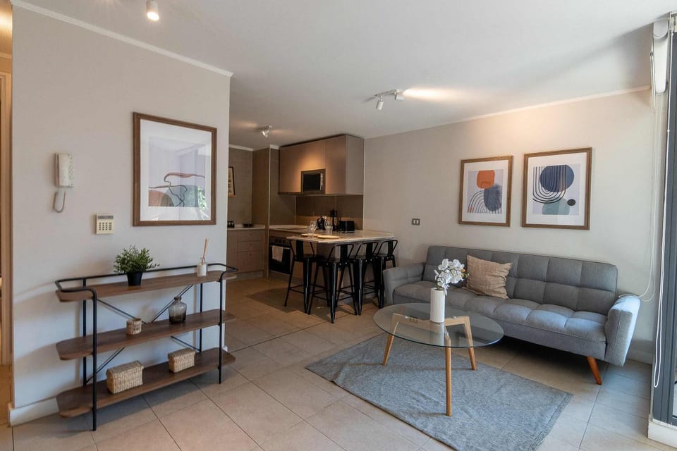 HOM I Mall Plaza Egana I Metro Cercano I Piscina Apartment in Las Condes