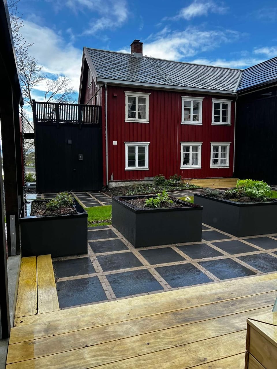 Property building, Garden