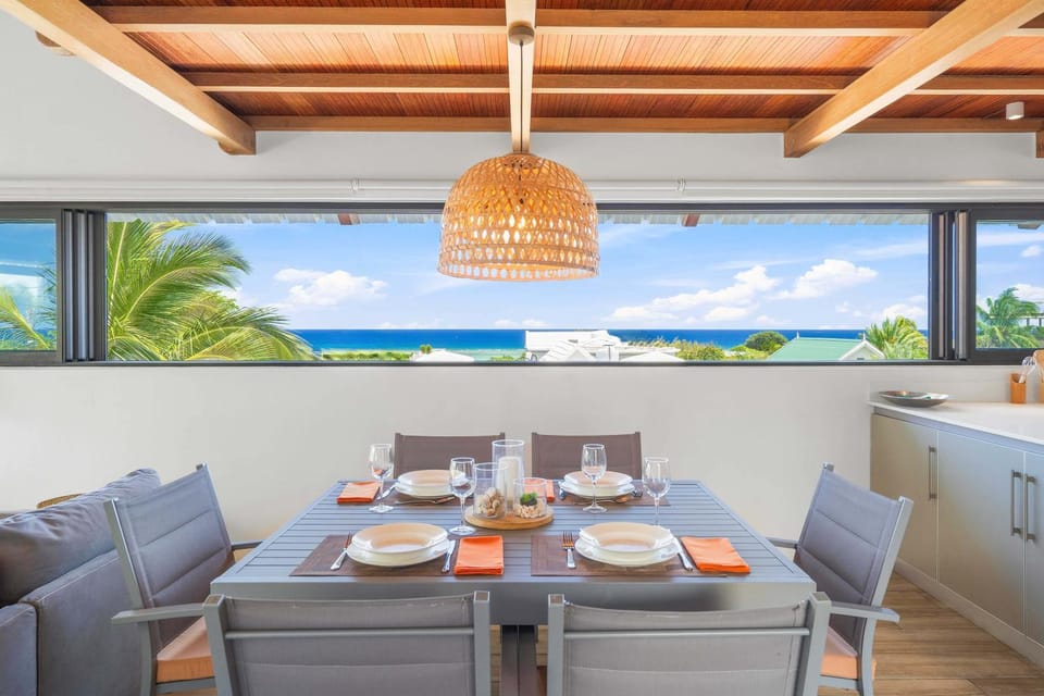 Dining area, Sea view
