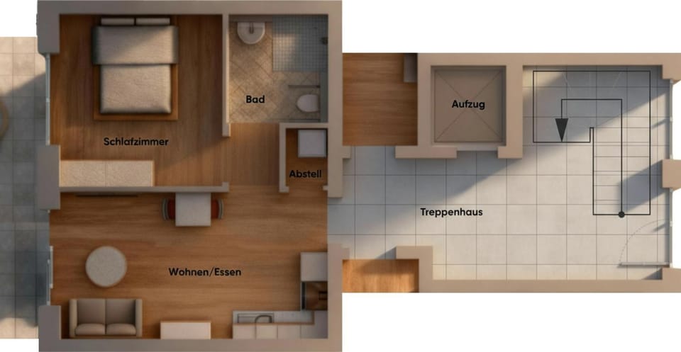 Quartier 18 - 2 Komfort-Appartement 48 m APPARTO Grömitz Apartment in Grömitz