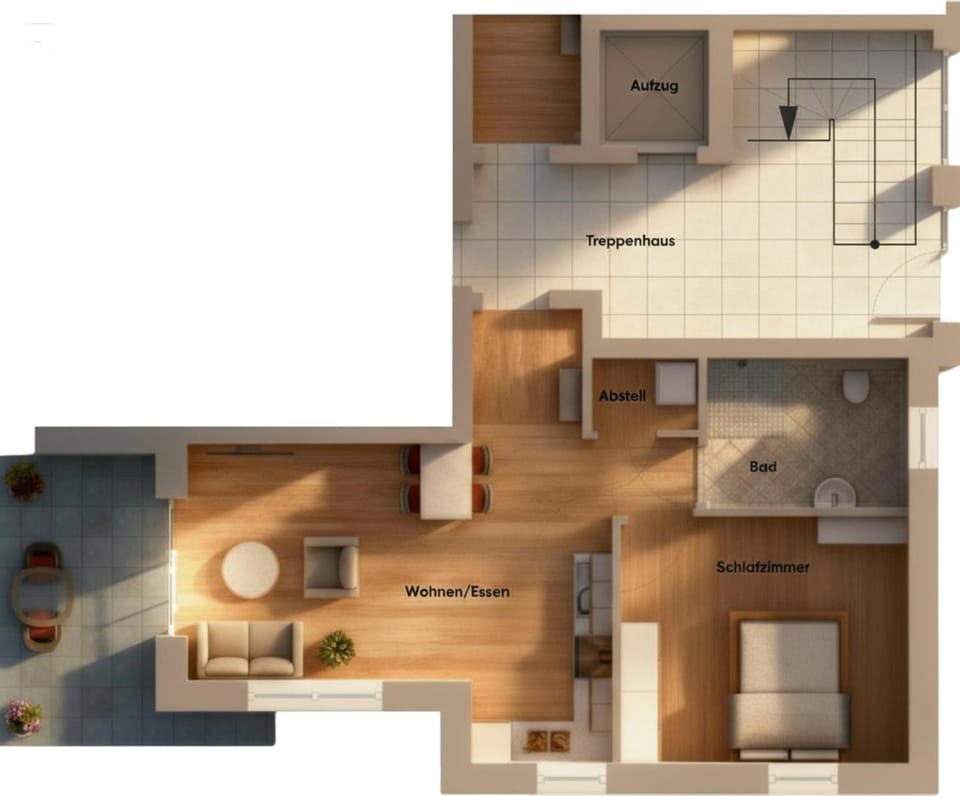 Quartier 18 - 1 Komfort-Appartement 59 m APPARTO Grömitz Apartment in Grömitz