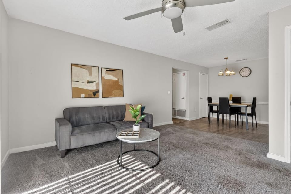 Bright and Cozy Two -Bedroom Private Stay Apartment in Flowood