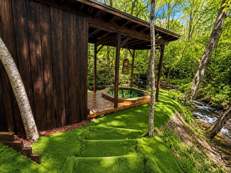 Garden view, Open Air Bath, Open Air Bath