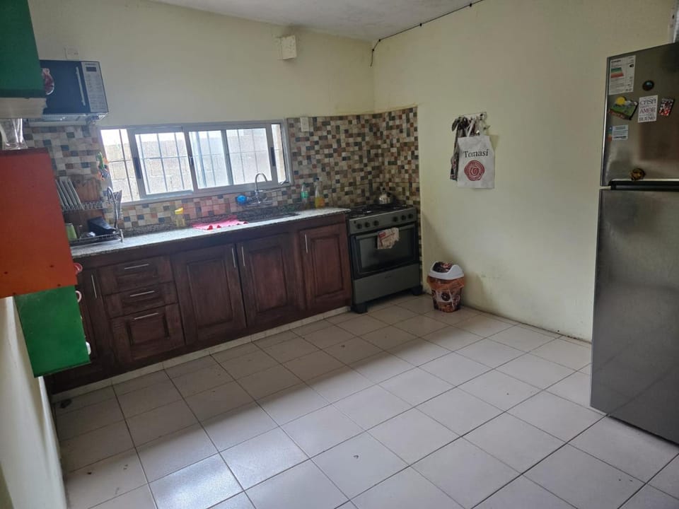 Kitchen or kitchenette, oven, stove