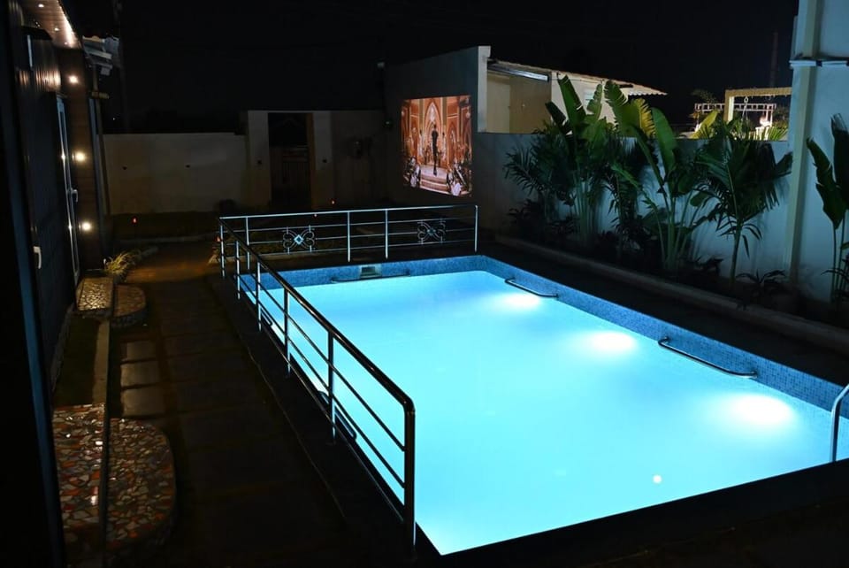 Luxury Private Farmhouse Pool & OutdoorMovie Night Villa in Hyderabad