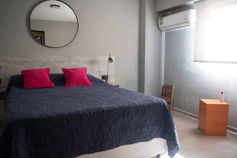 Bedroom, air conditioner