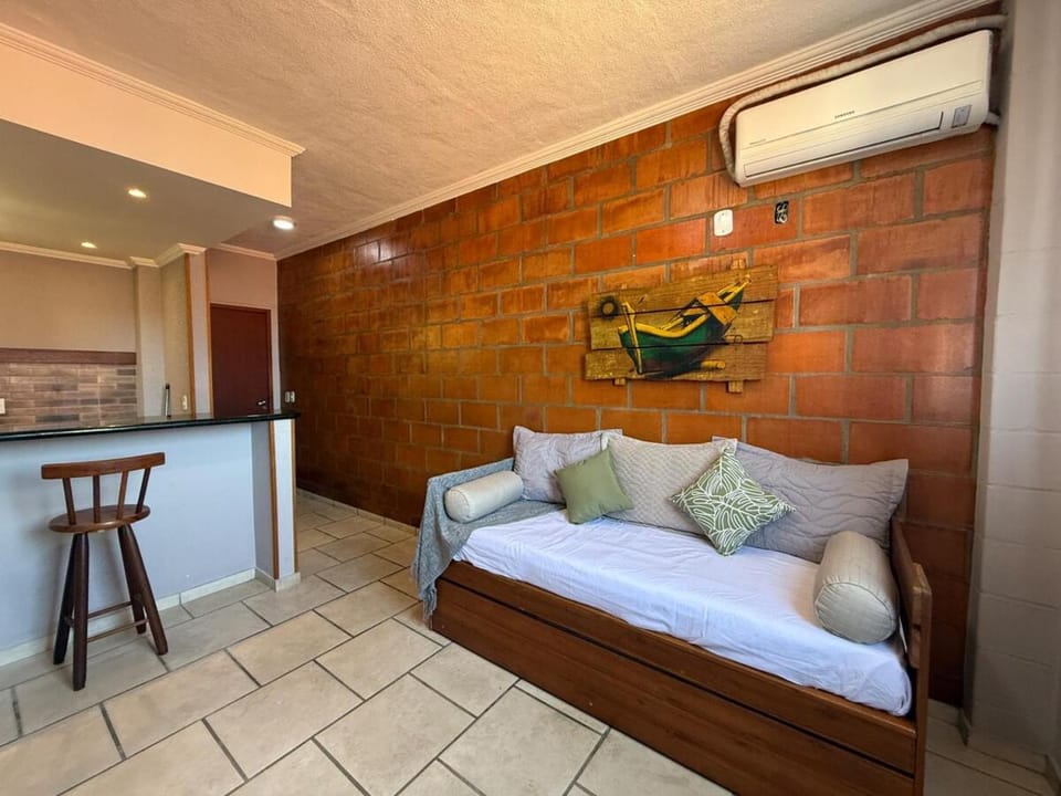 Living room, air conditioner