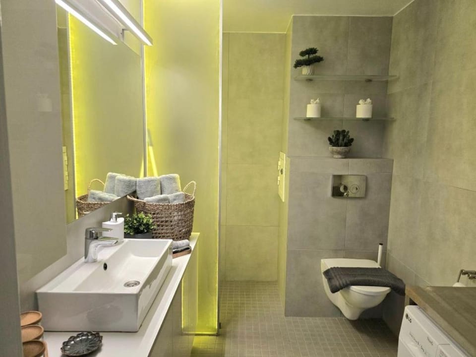 Shower, Toilet, Bathroom, towels