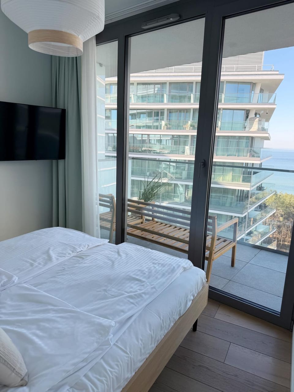 Bedroom, Sea view