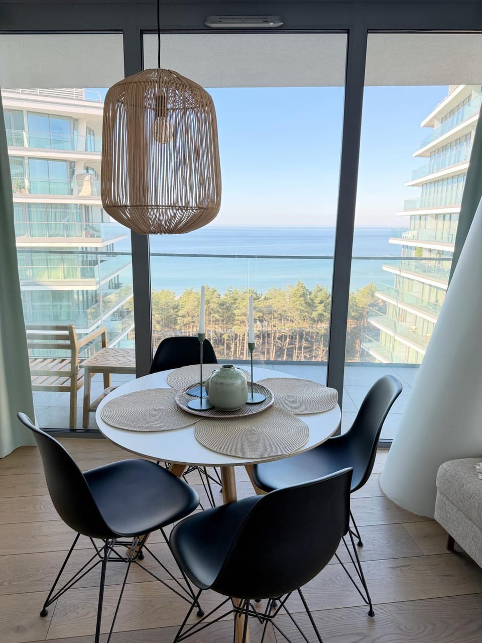 Dining area, Sea view