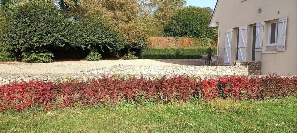 Property building, Spring, Day, Garden, Garden, Balcony/Terrace, Garden view