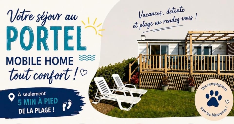 Opaline MobileHome de 1 à 5 personnes Campground/ 
RV Resort in Le Portel