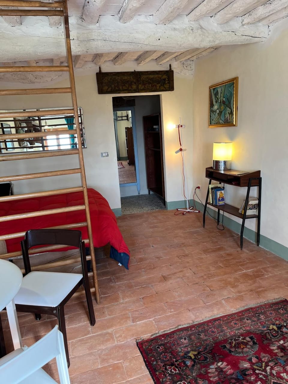 Seating area, Bedroom