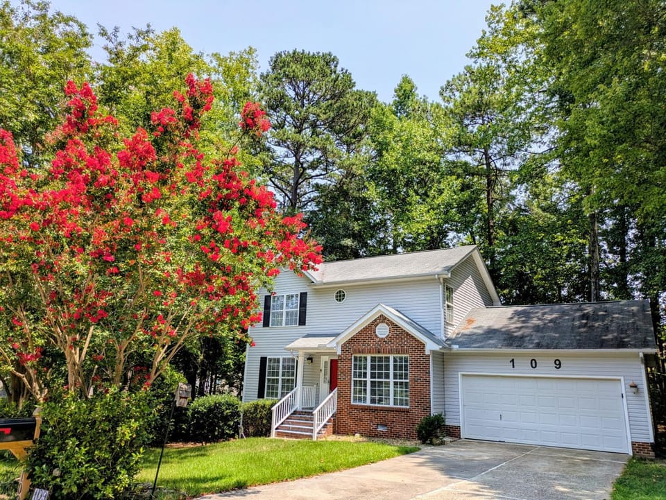 Cozy 3BR 3BA Entire House near RTP RDU Cary Apex Vacation rental in Cedar Fork
