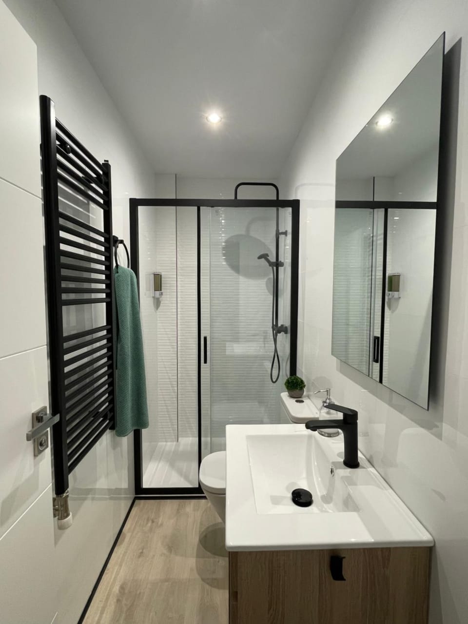 Shower, Bathroom, towels