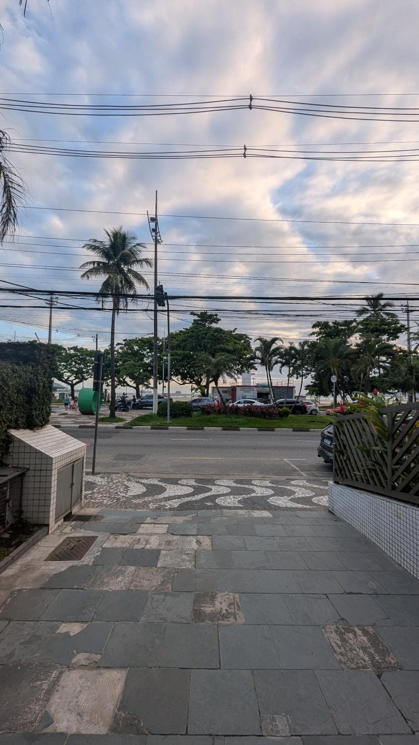 Studio Frente ao Mar Gonzaga Apartment in Santos