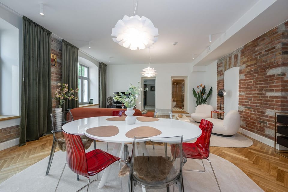 Ultra luxury, 140m2, sauna, walk-in wardrobe, office Apartment in Tallinn