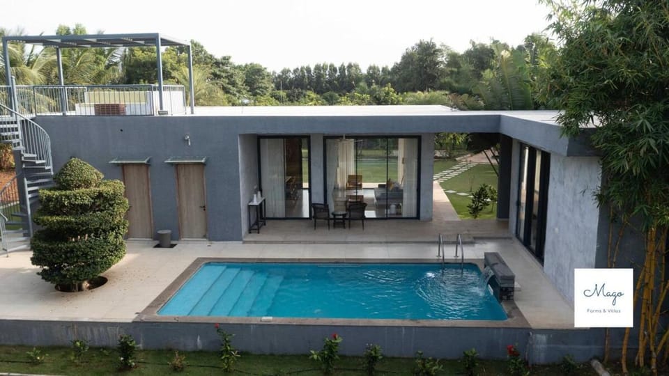 Atman by MagoStays - 2BR Luxury Pool Stay Villa in Telangana
