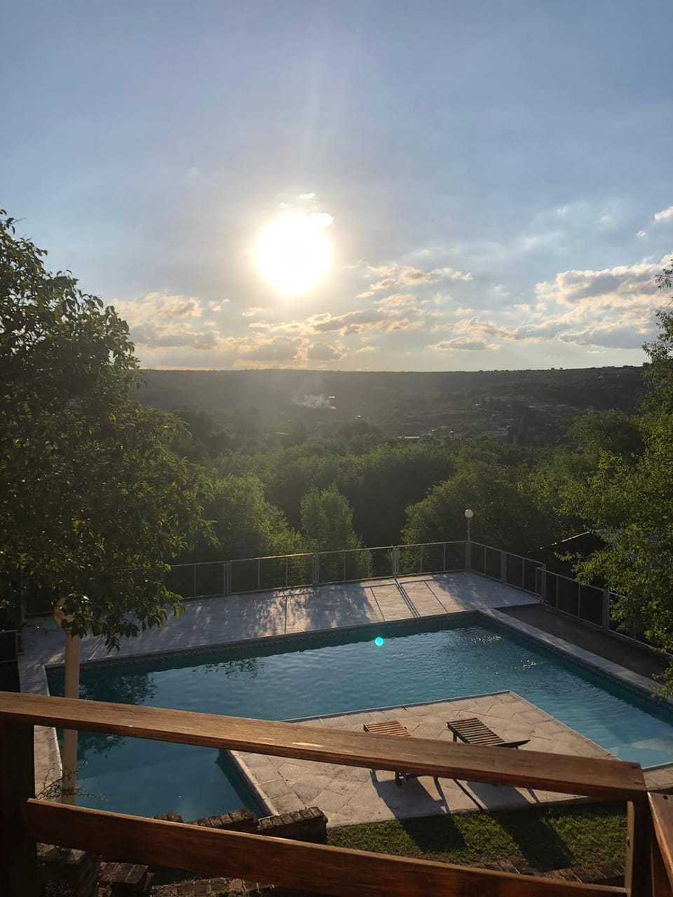 Natural landscape, Pool view, Swimming pool