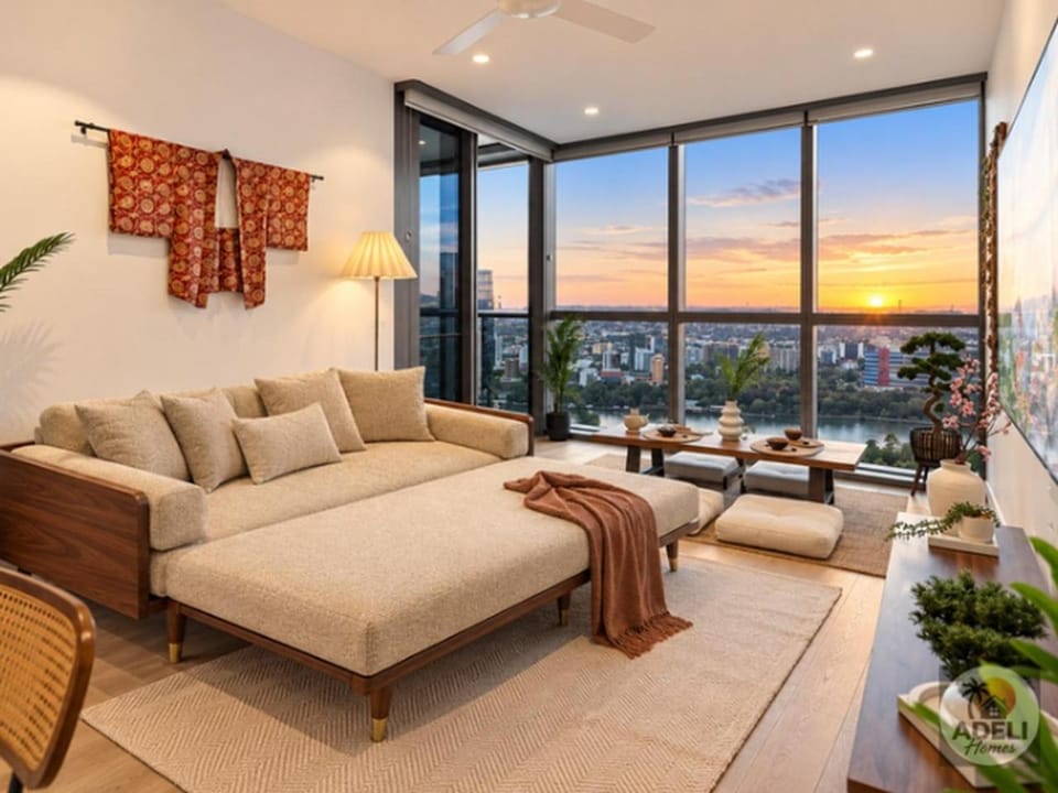 Tokyo Calm Elegant CBD Escape at Queen’s Wharf Apartment in Brisbane City