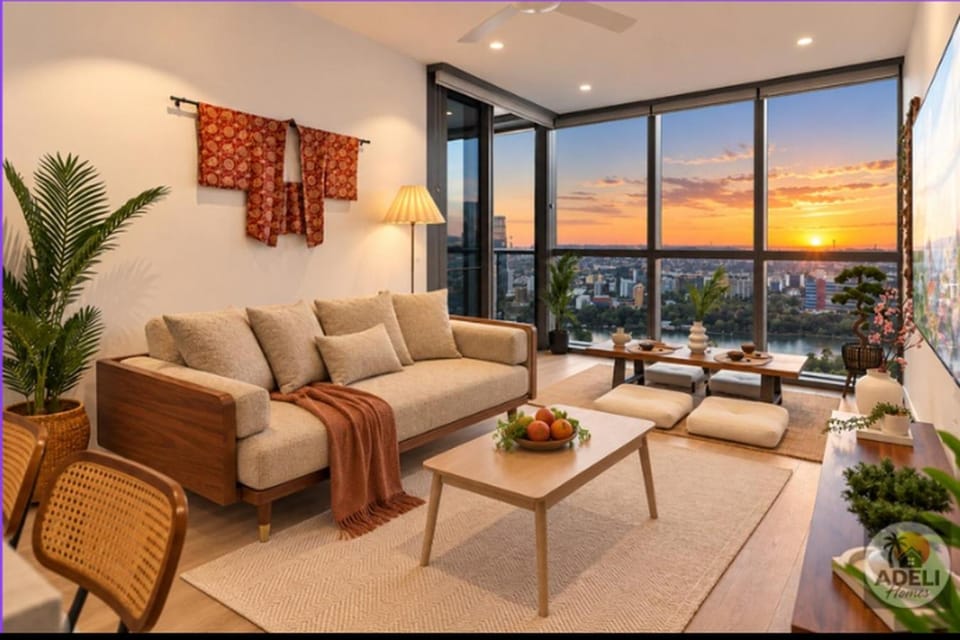 Tokyo Calm Elegant CBD Escape at Queen’s Wharf Apartment in Brisbane City