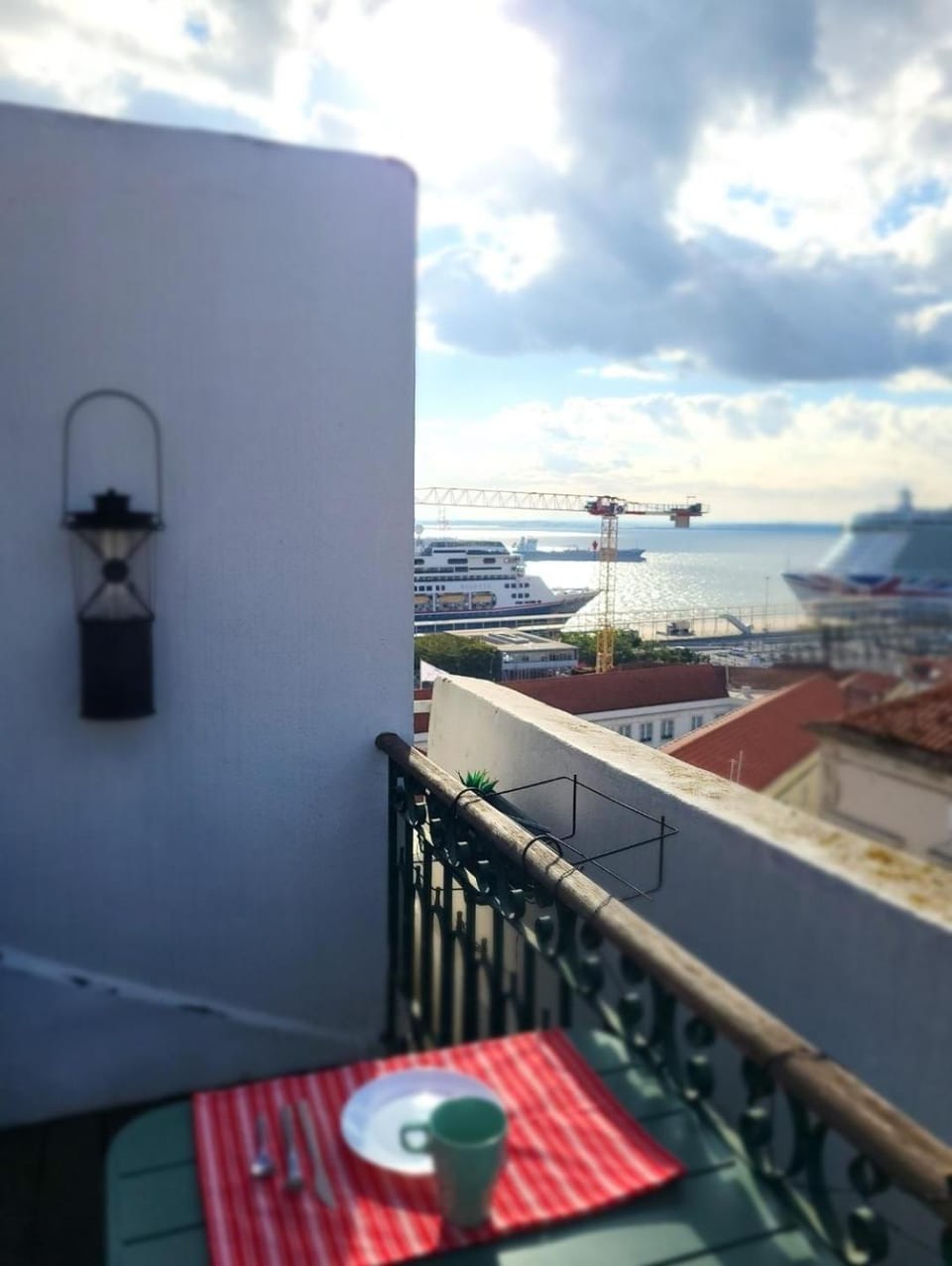 Appartement terrasse vue sur le Tage Apartment in Lisbon