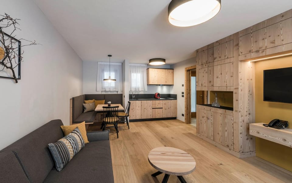 Kitchen or kitchenette, Living room, Photo of the whole room