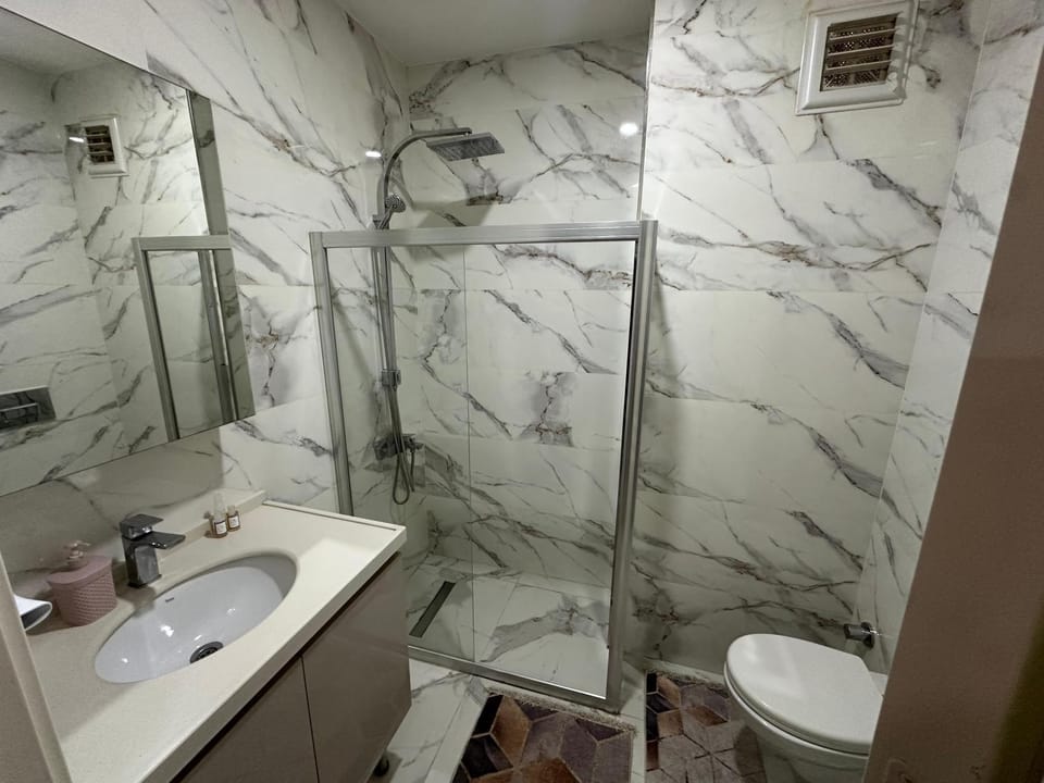 Shower, Toilet, Bathroom, towels