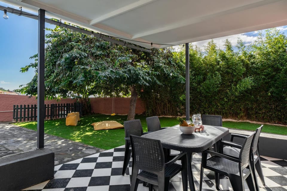 Patio, Garden, Seating area