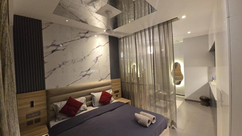 The mirror maze by Luxury loft Apartment in Noida