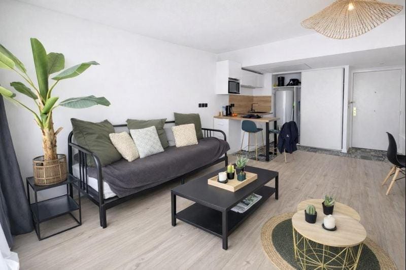 Le Palais de la Mer, T2, 4P, Plages et Centre Apartment in Antibes