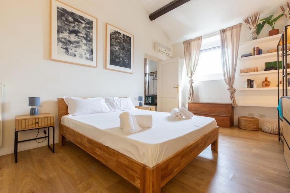 Artists' Attic Apartment in Rome