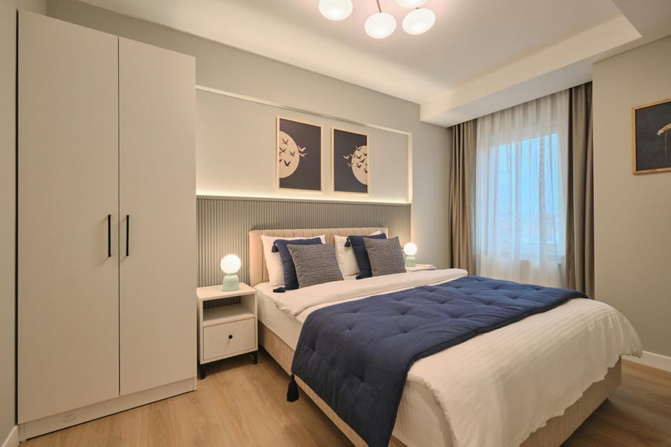 Bed, Photo of the whole room, Bedroom, wardrobe