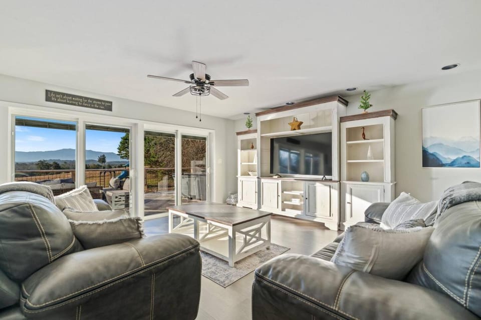 Modern Ranch with Views, Fire Pit & Jungle Gym House in Sevier County
