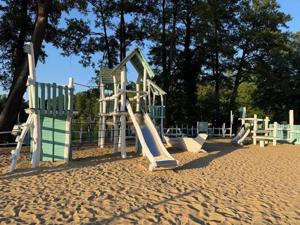 Children play ground, Beach