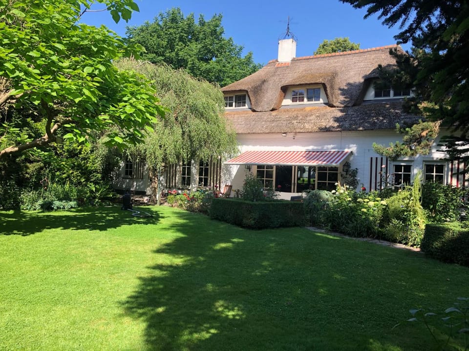 Property building, Garden, Garden view