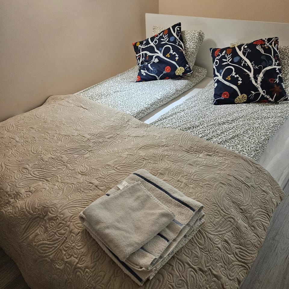Pokój Mini dla pary w Mazurska ostoja ze wspólną łazienką i kuchnią Apartment in Lithuania