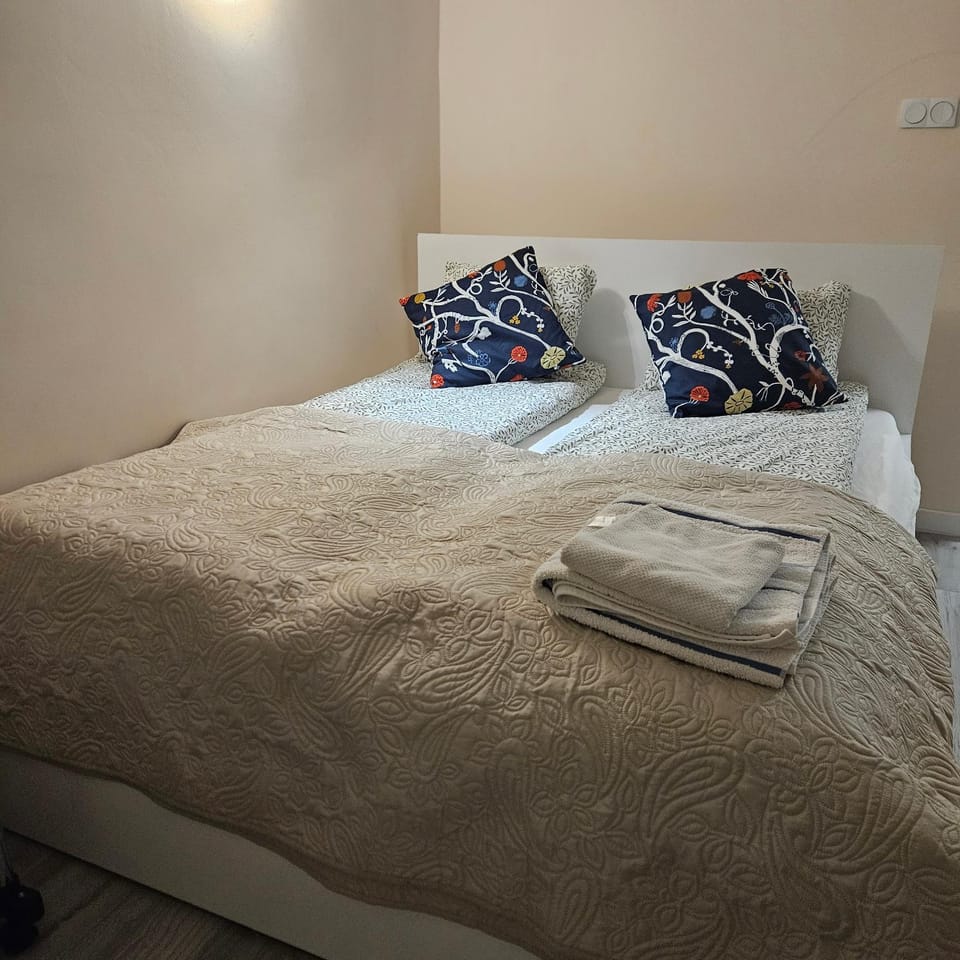 Pokój Mini dla pary w Mazurska ostoja ze wspólną łazienką i kuchnią Apartment in Lithuania