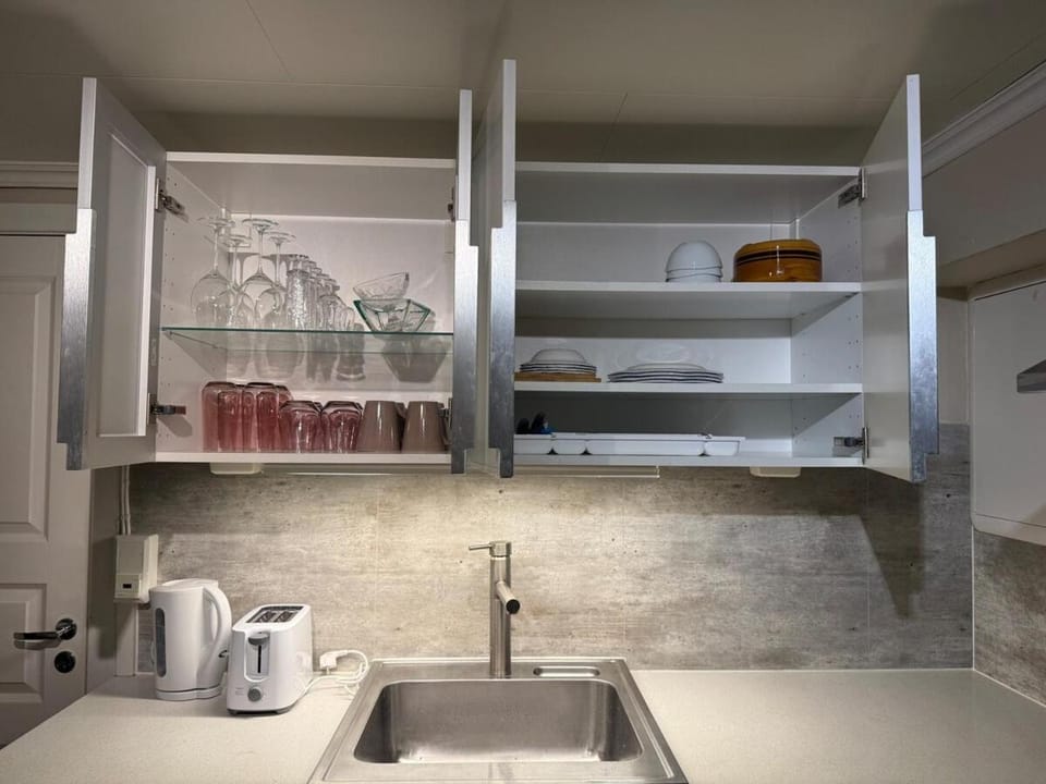 Egen inngang, privat hybel i Porsgrunn sentrum med gratis parkering Apartment in Viken, Norway