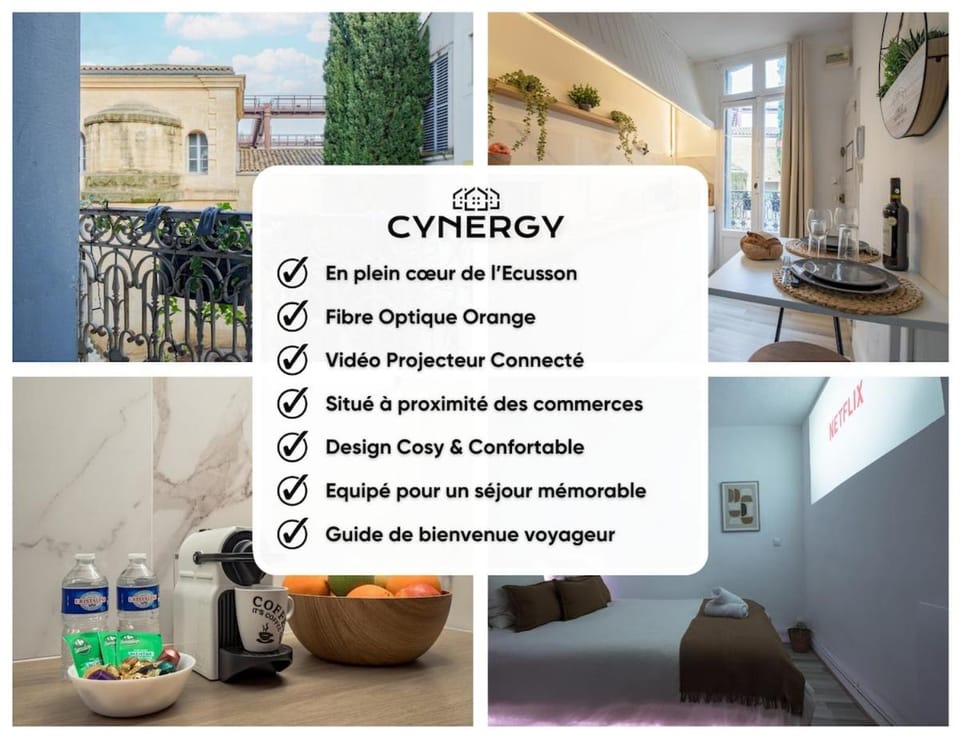 Vidéoprojecteur - Centre - Tout à pied - Balcon Apartment in Montpellier