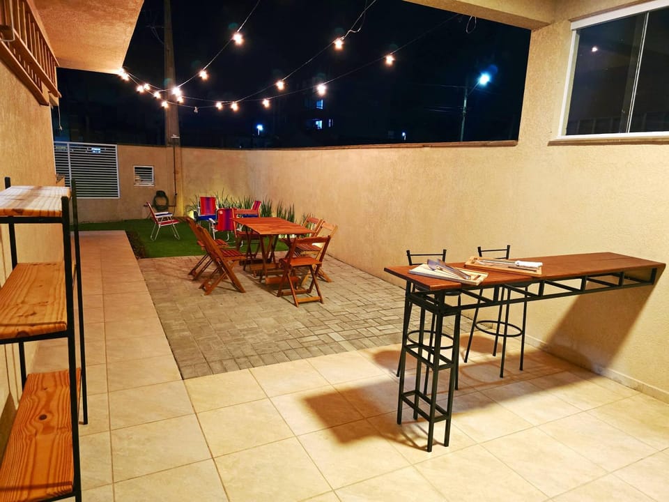 BBQ facilities, Dining area