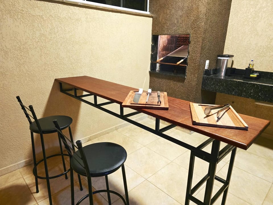 BBQ facilities, Dining area