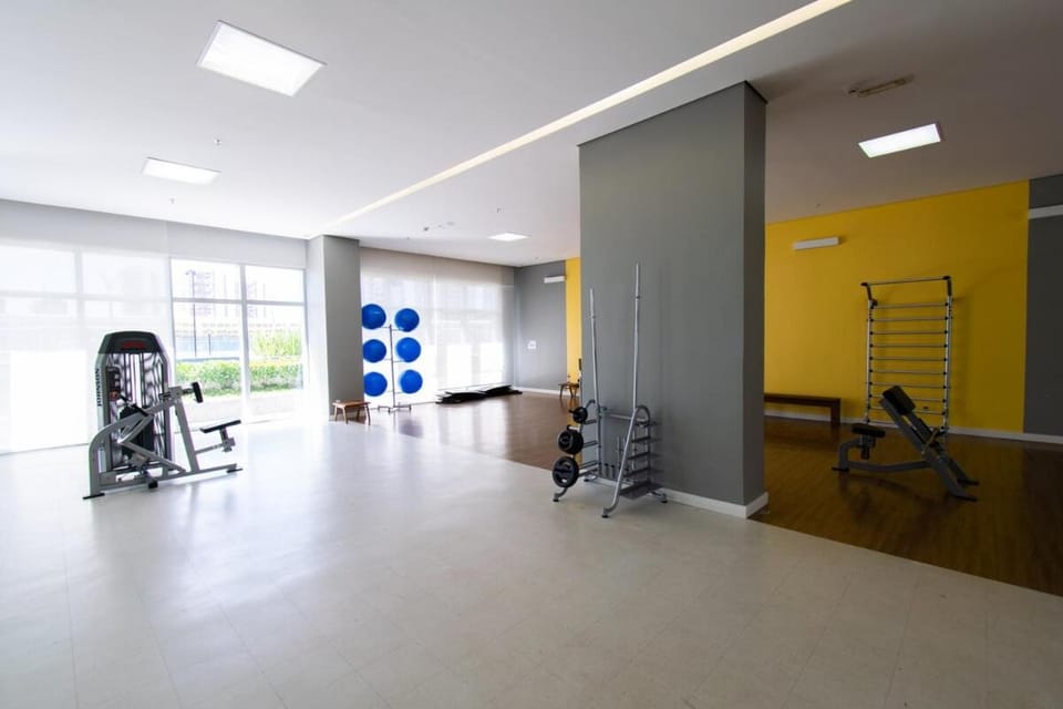 Completo, Lazer e shopping, ar condicionado, wifi e garagem inclusa - Apt DF Plaza Apartment in State of Goiás