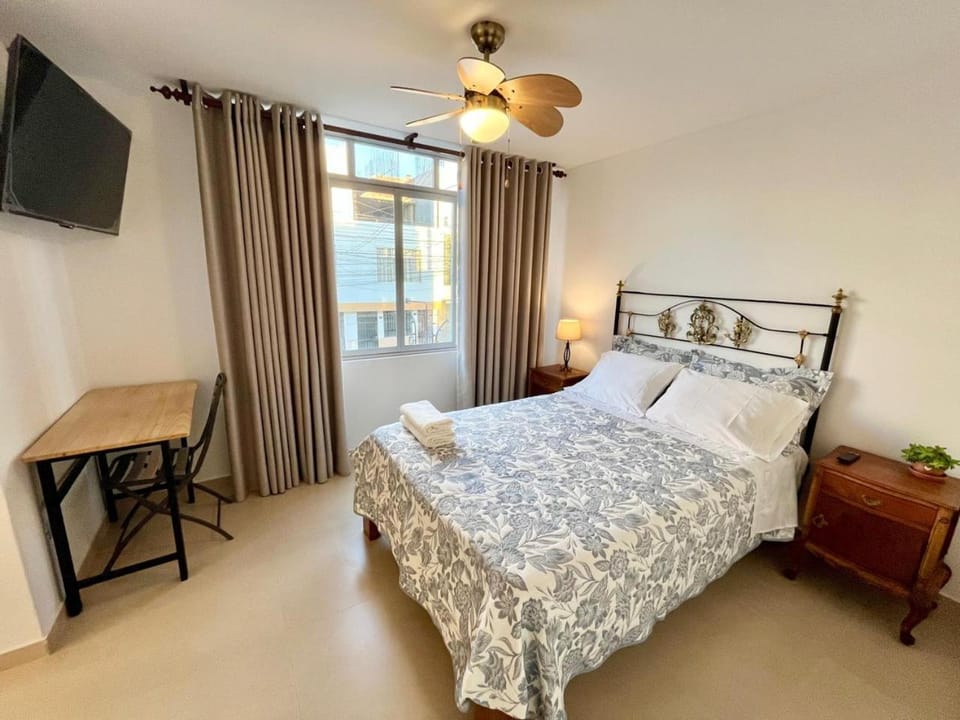 Bed, TV and multimedia