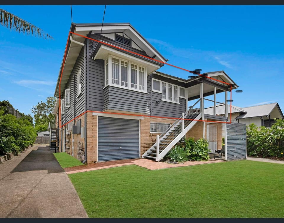 Property building, Garden view